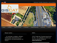 Tablet Screenshot of giscat.de